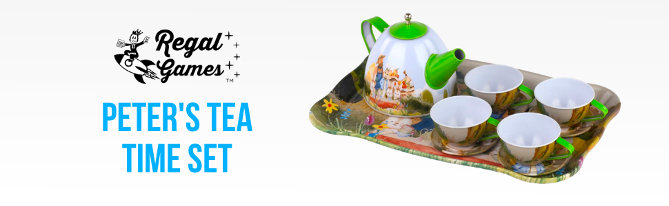 Peter’s Tea Time - Kids’ Tea Party Set