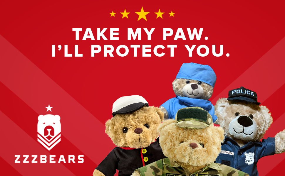 marine teddy bear