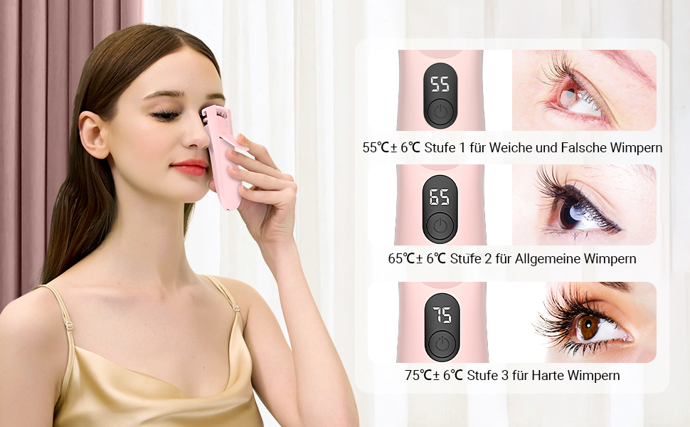 TOUCHBeauty Heated Eyelash Curler