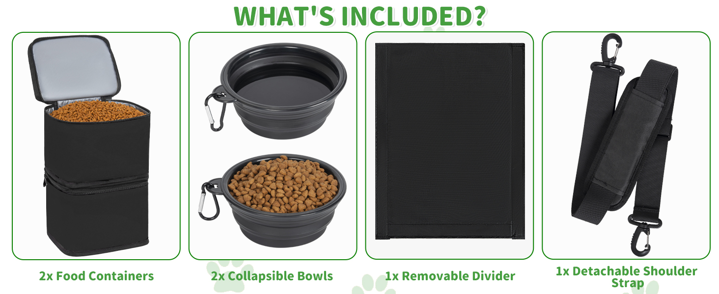 dog bag for supplies