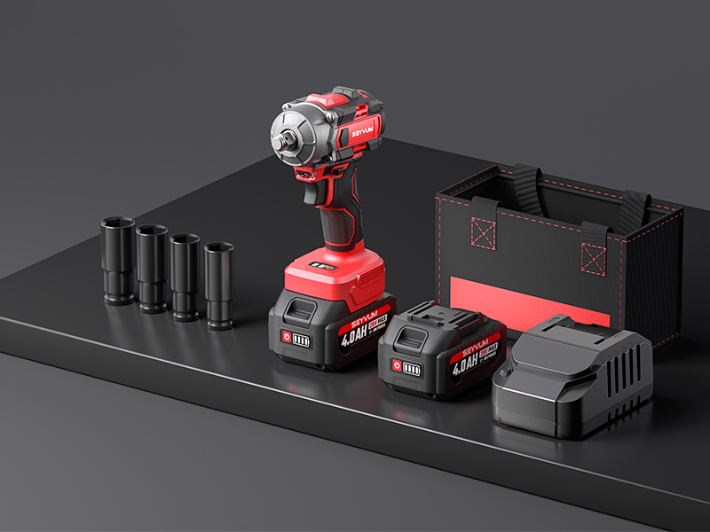 山口 BEAUTY IMPACT SV 山口 BEAUTY IMPACT SV SEYVUM Cordless Impact Wrench, 1/2