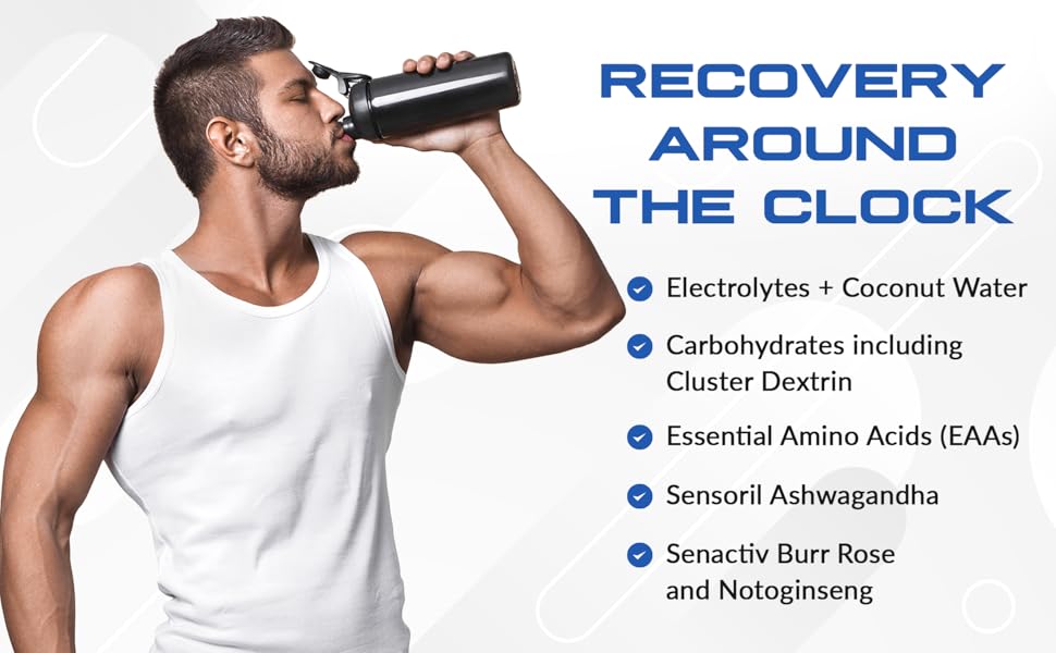Recovery for Intra & Post Workout Aminos Electrolytes Cluster Dextrin