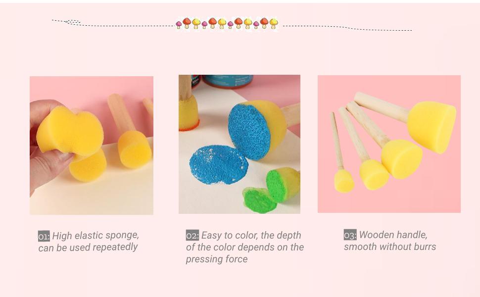 Foam Sponge Paint Brush