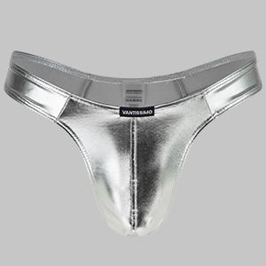 String silver wetlook B7V view 2