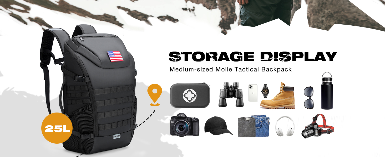 tactical laptop backpack for men