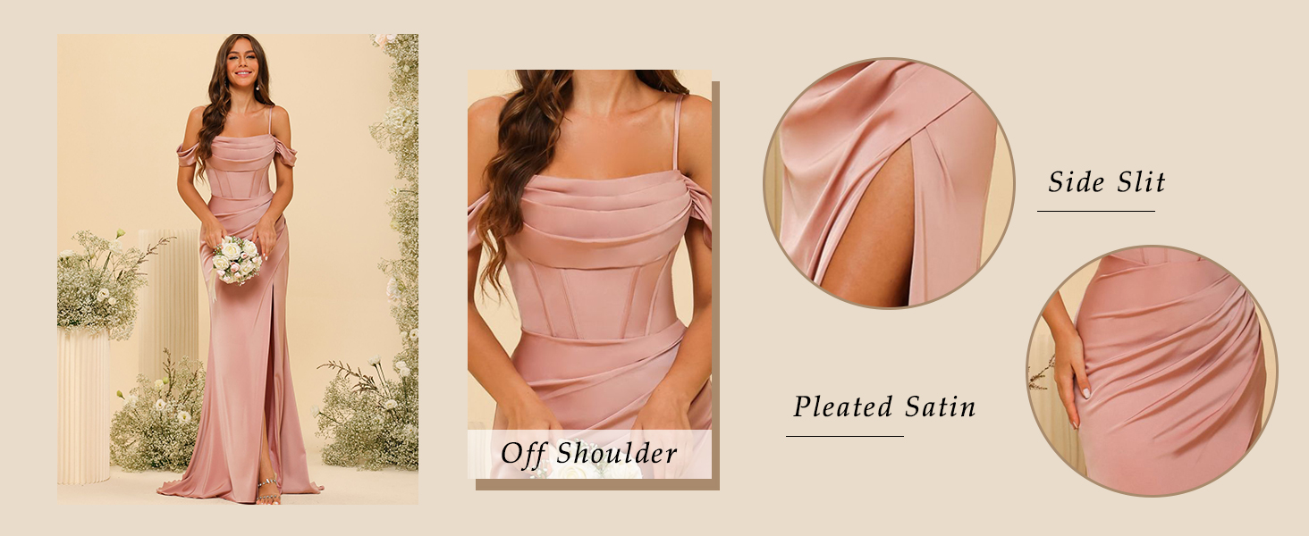 long bridesmaid dress