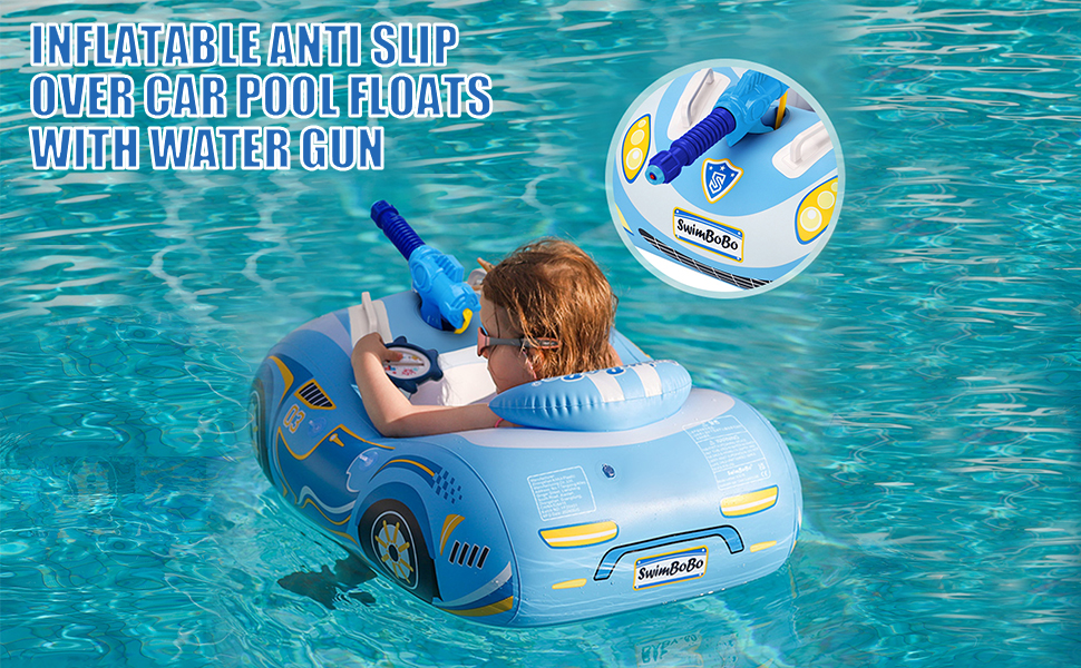 pool Float Kids with Water Gun for Ages of 1 2 3 4 5 years old