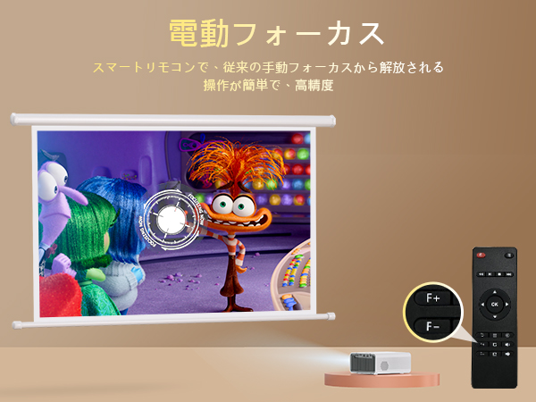 Tasofac V6 プロジェクター 15000LM 1080P Amazon.co.jp: 【革新版電動フォーカス＆電動台形補正＆コスパ