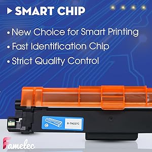 4 Pack TN227BK High Yield Black Toner Cartridge