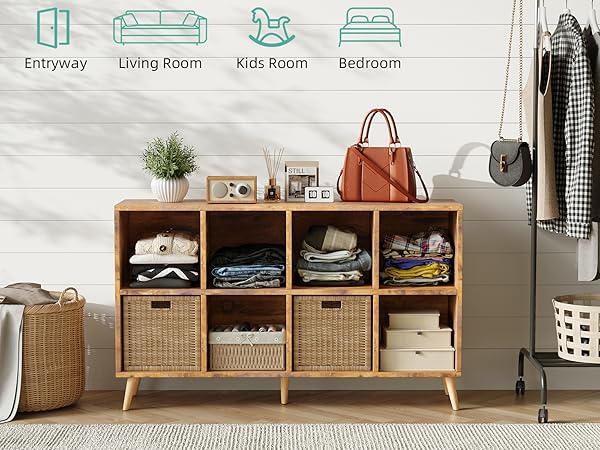 INTERIOR TREND VISION 8冊セット [2008-2016] Flrrtenv 8-Cube Bookshelf 2 Tier Retro Bookcase with Legs