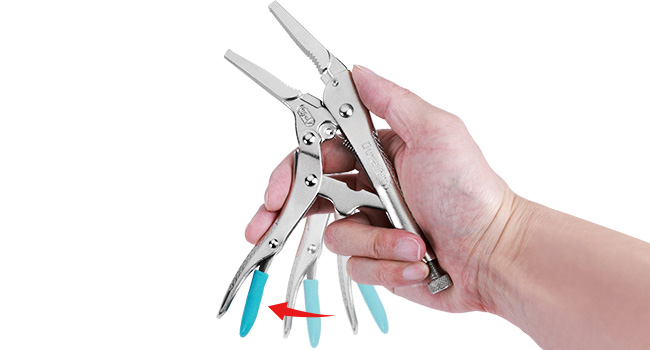 Duratech 6-1/2 Inch Long Nose Locking Pliers