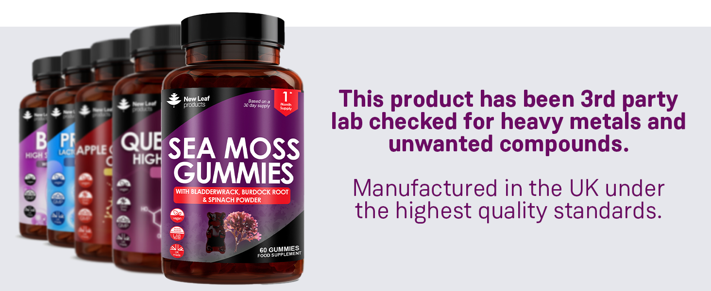 Sea Moss Gummies - 60 Fill