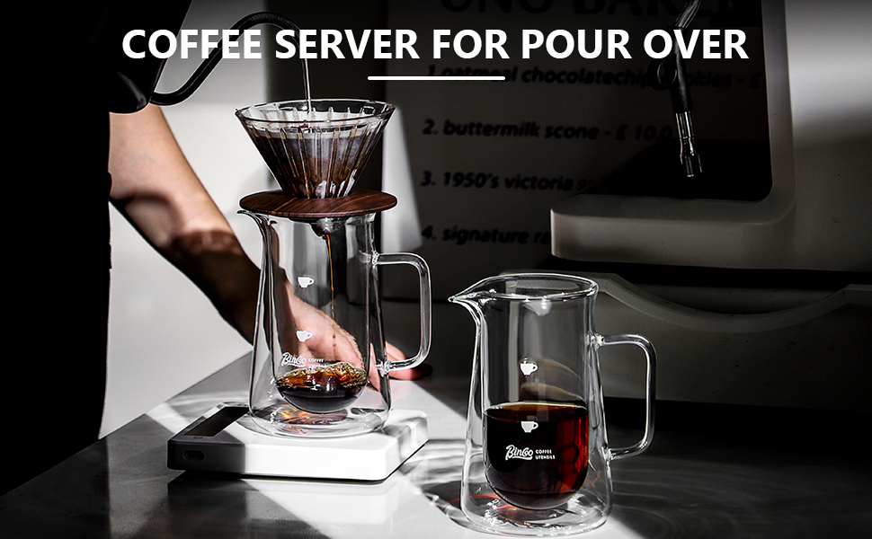 glass carafe with handle