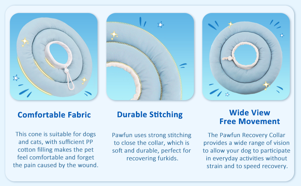 Pawfun Soft Dog Cone Alternative After