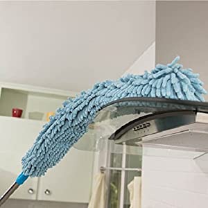 Microfibre Duster for Home Cleaning Floor, Wall and Ceiling Flexible Broom, SPN-RECPP