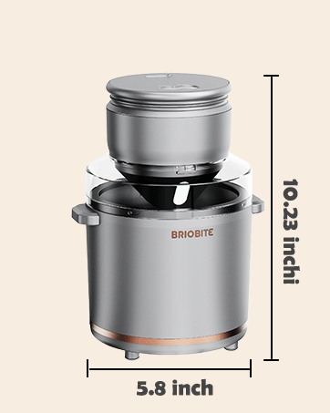 BRIOBITE Ice Cream Maker