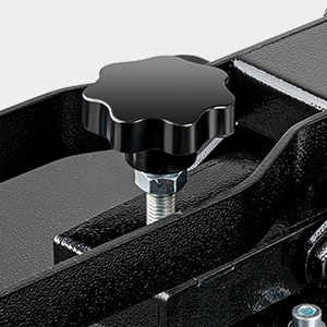 Large pressure adjustment knob