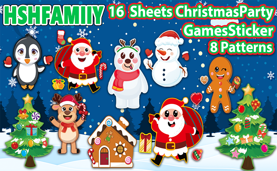 christmas stickers