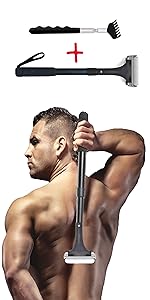 lotion applicator back scrubber bath brush back shavers for men back scratcher