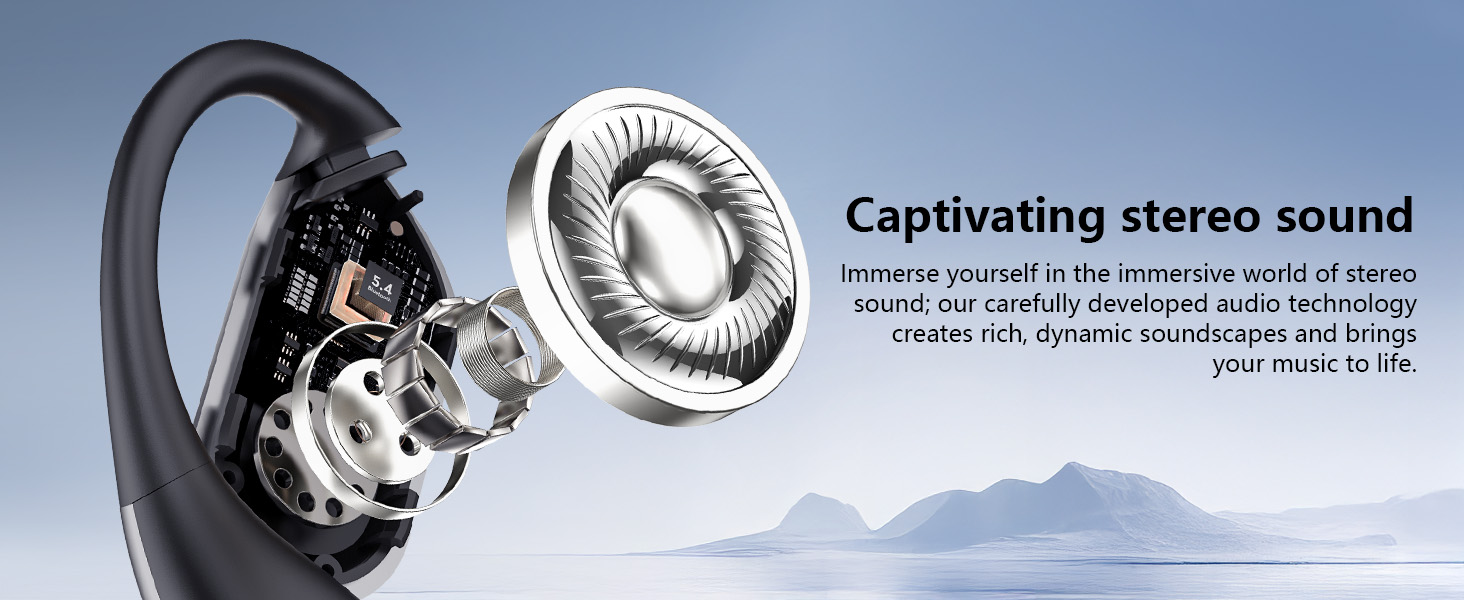 Captivating stereo sound