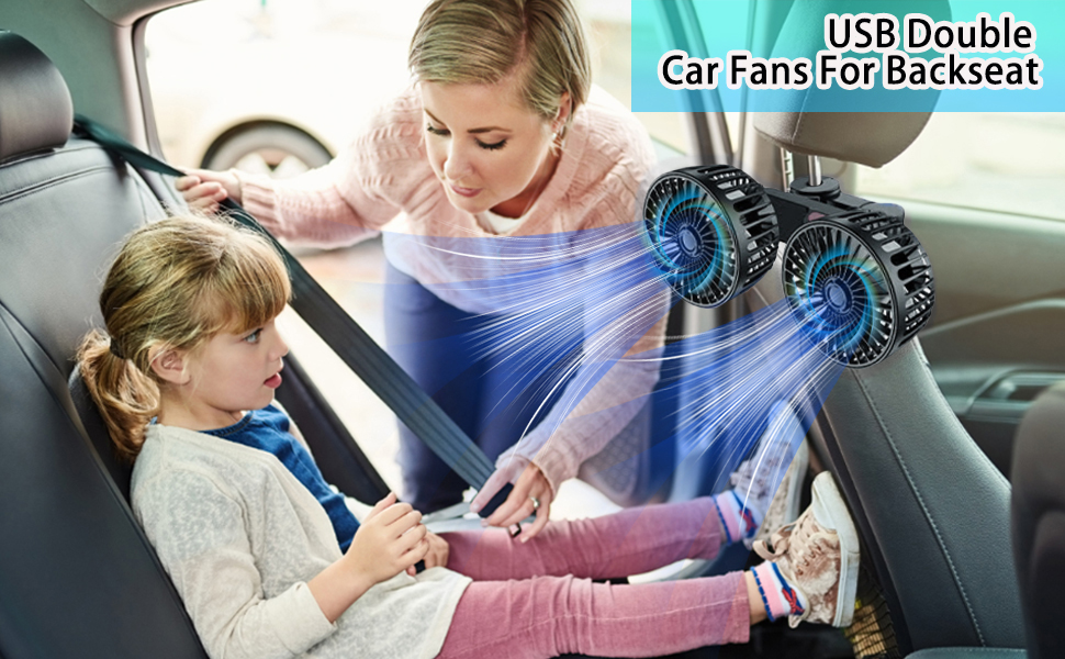 car fans for backseat for kids