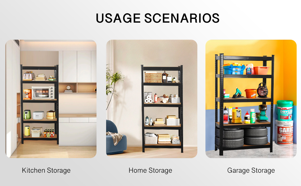 5 Tier Garage Shelves