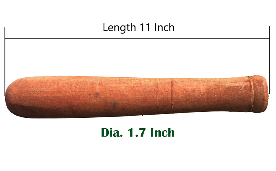 pestle only, spice grinder, wooden pestle, thai mortar and pestle, wood muddler