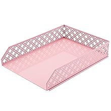 Exerz Desk Organiser 4 Pieces/Office Set/Desktop Metal Mesh Filing