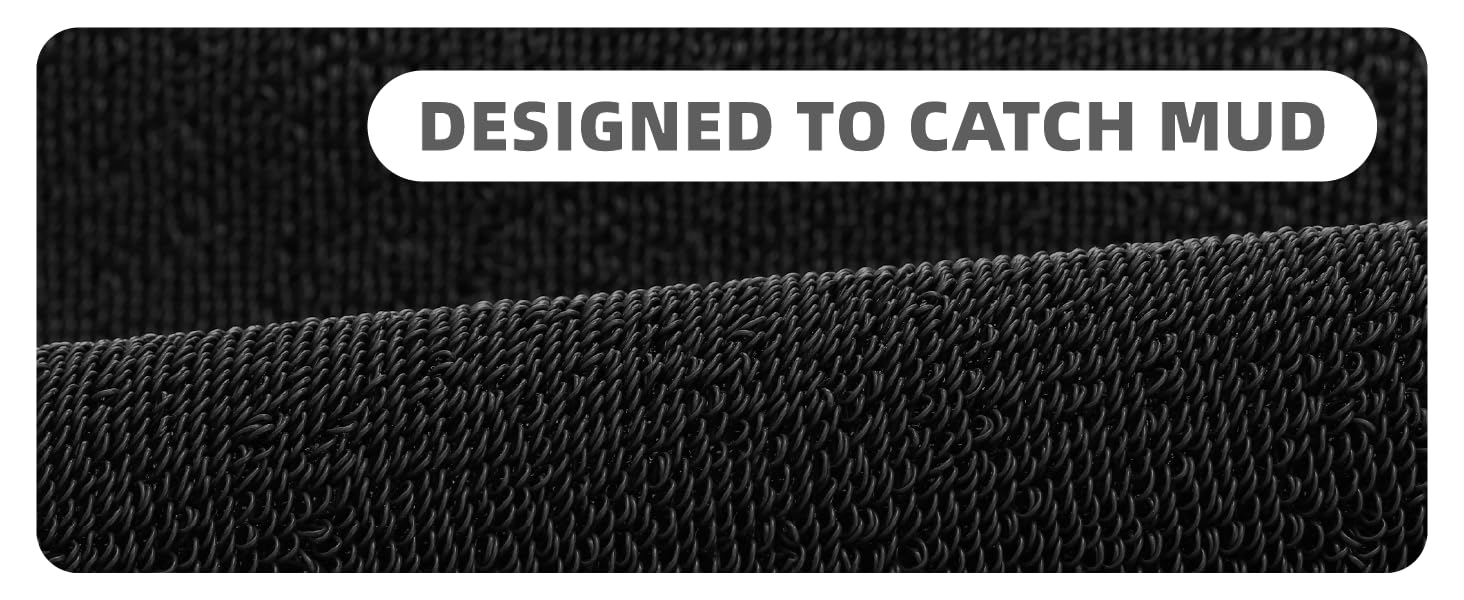 COLOR&GEOMETRY Door Mats Outdoor 43.5 x 75 cm, Heavy Duty Door Mat