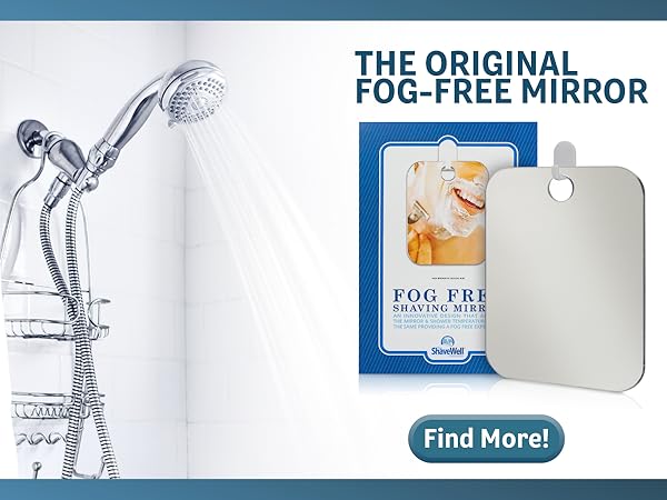 plastic ahower resistant antifog fogging espejo para ducha