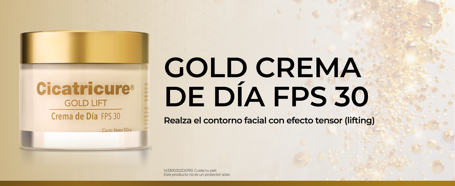 Cicatricure Gold Lift Day Cream SPF 30 Lifting Tensor Effect