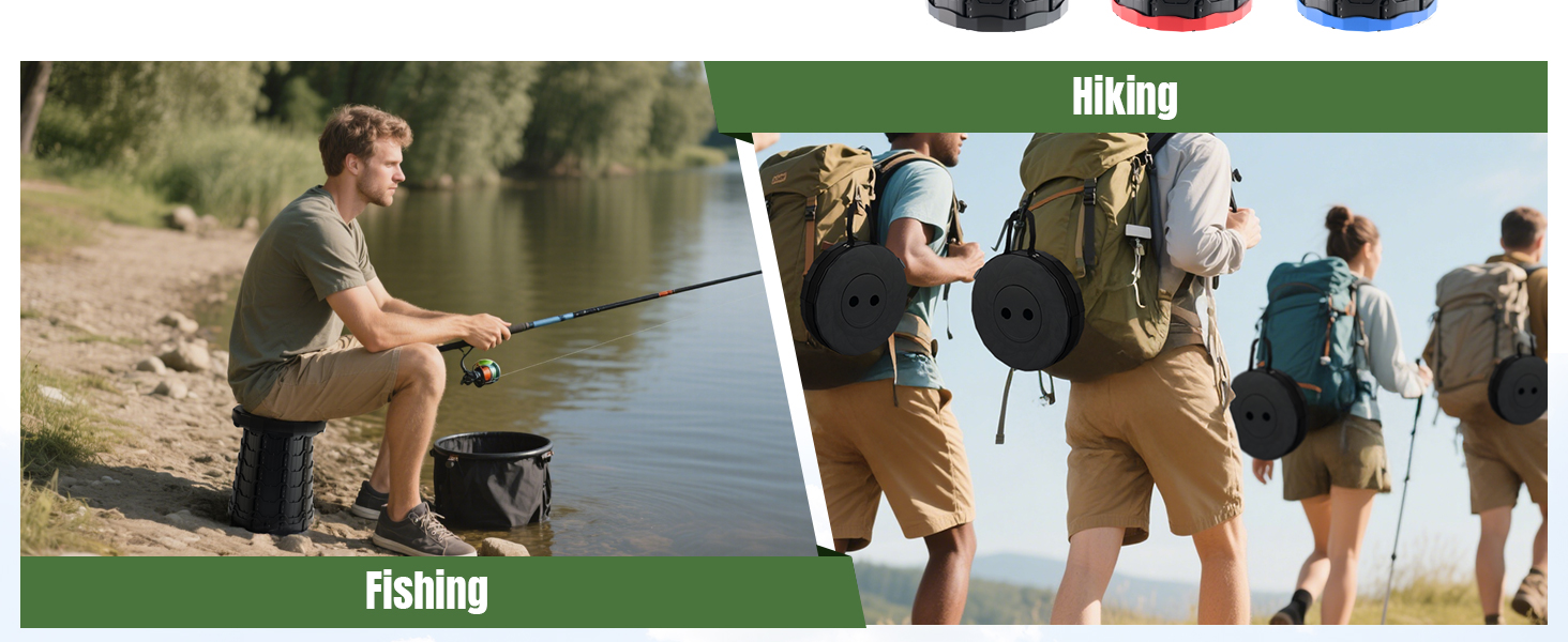 Portable Collapsible Stool Retractable Stool for Fishing