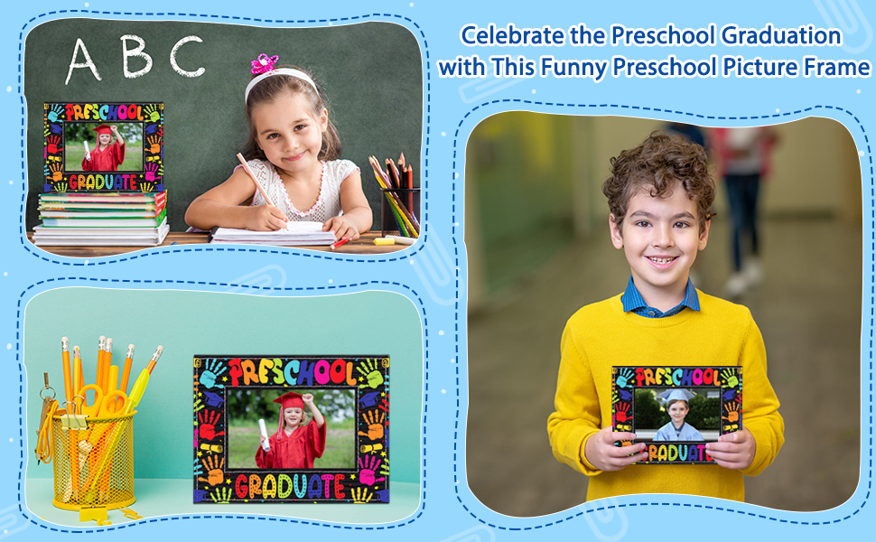 FaCraft Preschool Graduation Picture Frame 4x6 Prek