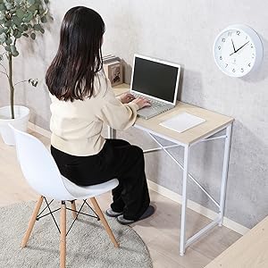 美品！シンプルデスク BTM シンプルデスク パソコンデスク デスク 簡易デスク 木製机