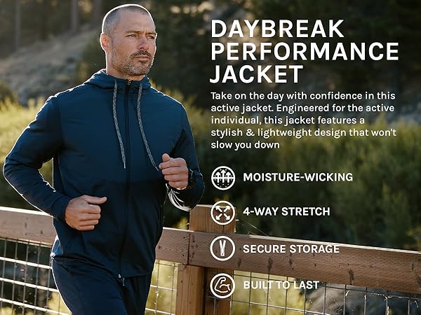 Amazon.com: INTO THE AM Mens Windbreaker Jacket