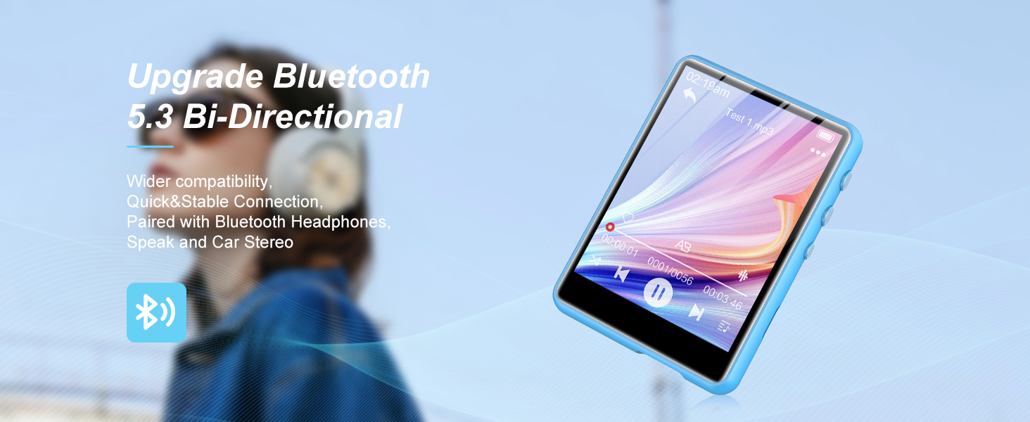 mp3 player with bluetooth