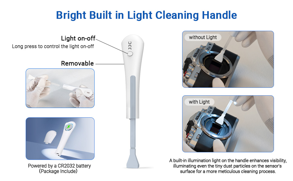 Upgraded Camera Sensor Cleanning Kit Cleaner Set with