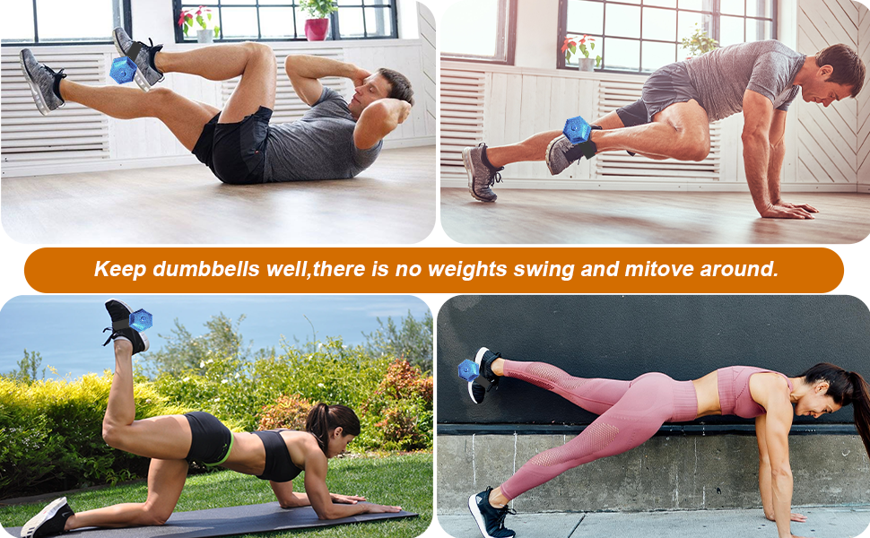 Adjustable Weight Dumbbell Ankle Straps