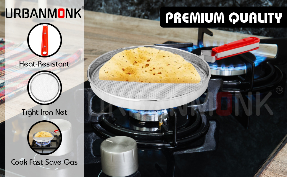 Buy URBANMONK Phulka Grill for Gas Stove Jali for Kitchen Cooking