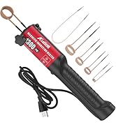 Induction Heater 1300W 110V Bolt Removal,Handheld Magnetic Induction Heater Tool with 5 Coils for...