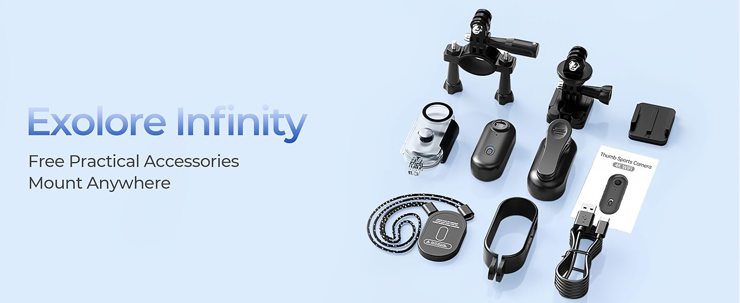 4K Thumb Action Camera