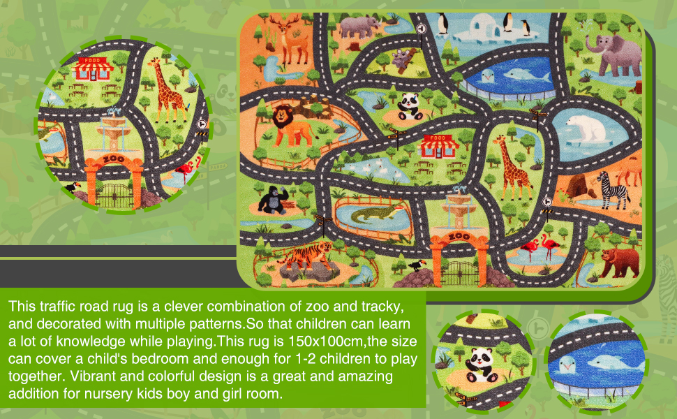 car track rug road rug kids rugs for room kids play mat rug for kids room