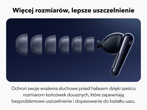 Q45&リバティ4セット soundcore Liberty 4 Pro firmy Anker, bezprzewodowe słuchawki