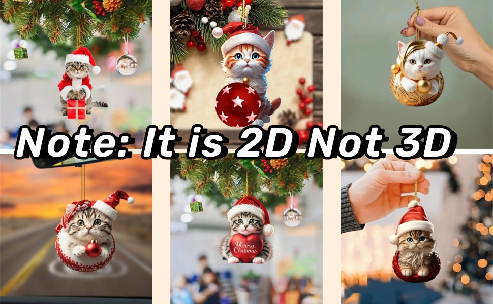 Amazon.co.jp クリスマス 飾り、2Dクリスマスツリー猫ペンダント クリスマスアドベントカレンダー2024、24 日間の楽しい