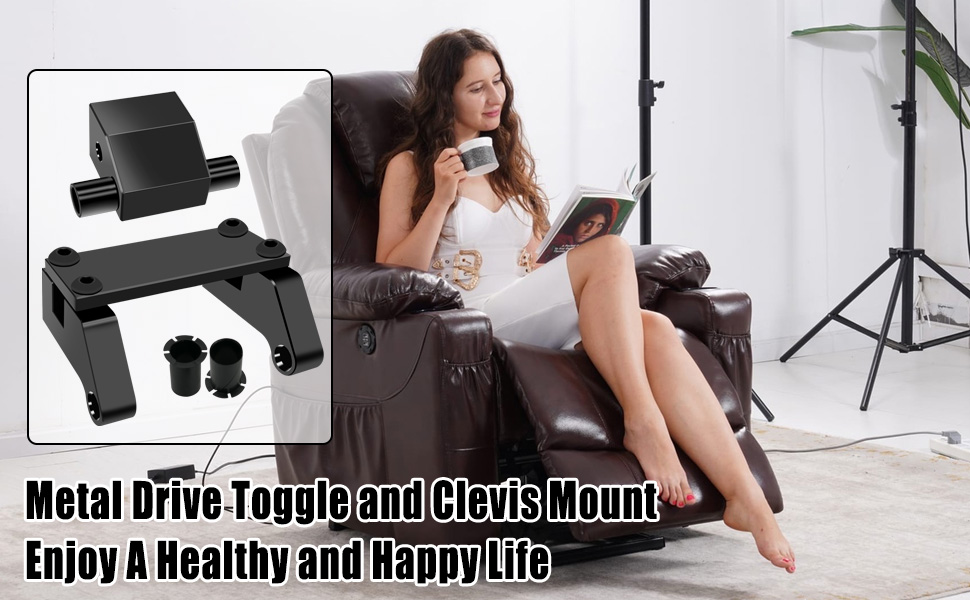 Metal Drive Toggle and Clevis Mount Fit for All LaZBoy LazyBoy Lazy Boy Power