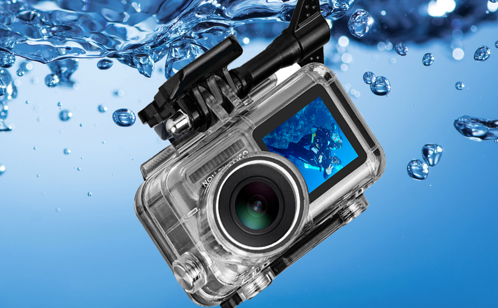Waterproof Housing Case for DJI OSMO Action Camera 131FT