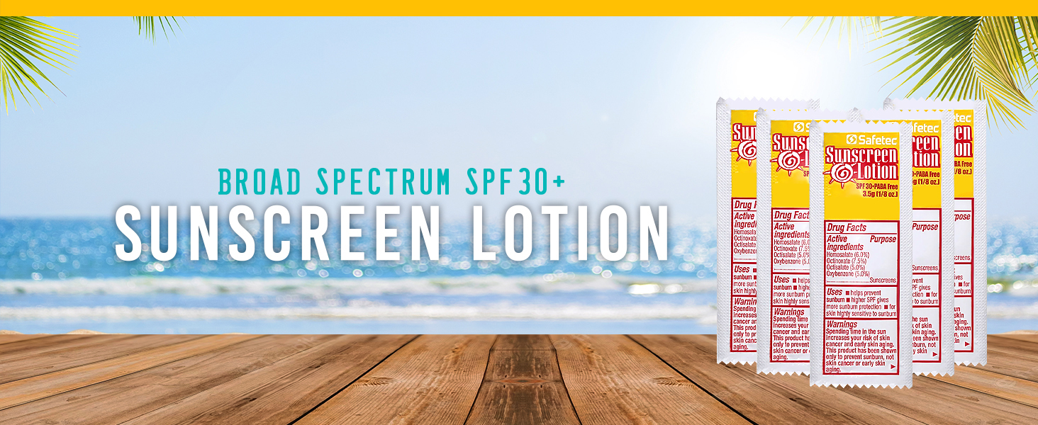 Sunscreen sun screen sunblock packets individual packet mini bulk travel sunscreens lotion spf30