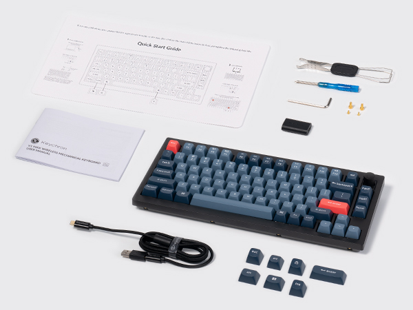 Keychron V1 Max QMK/VIA Wireless Custom Mechanical Keyboard