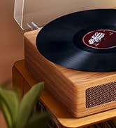 Amazon.co.jp: Hoshikou Denpa レトロ レコードプレーヤー