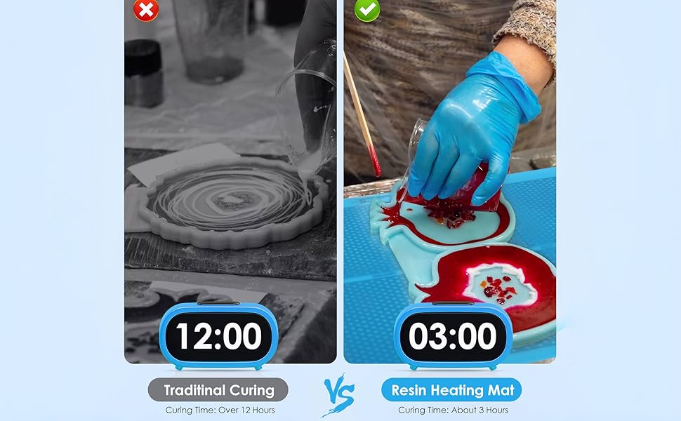 Resin Heating Mat, Resin Molds Heating Pad, Resin Curing Machine, Epoxy